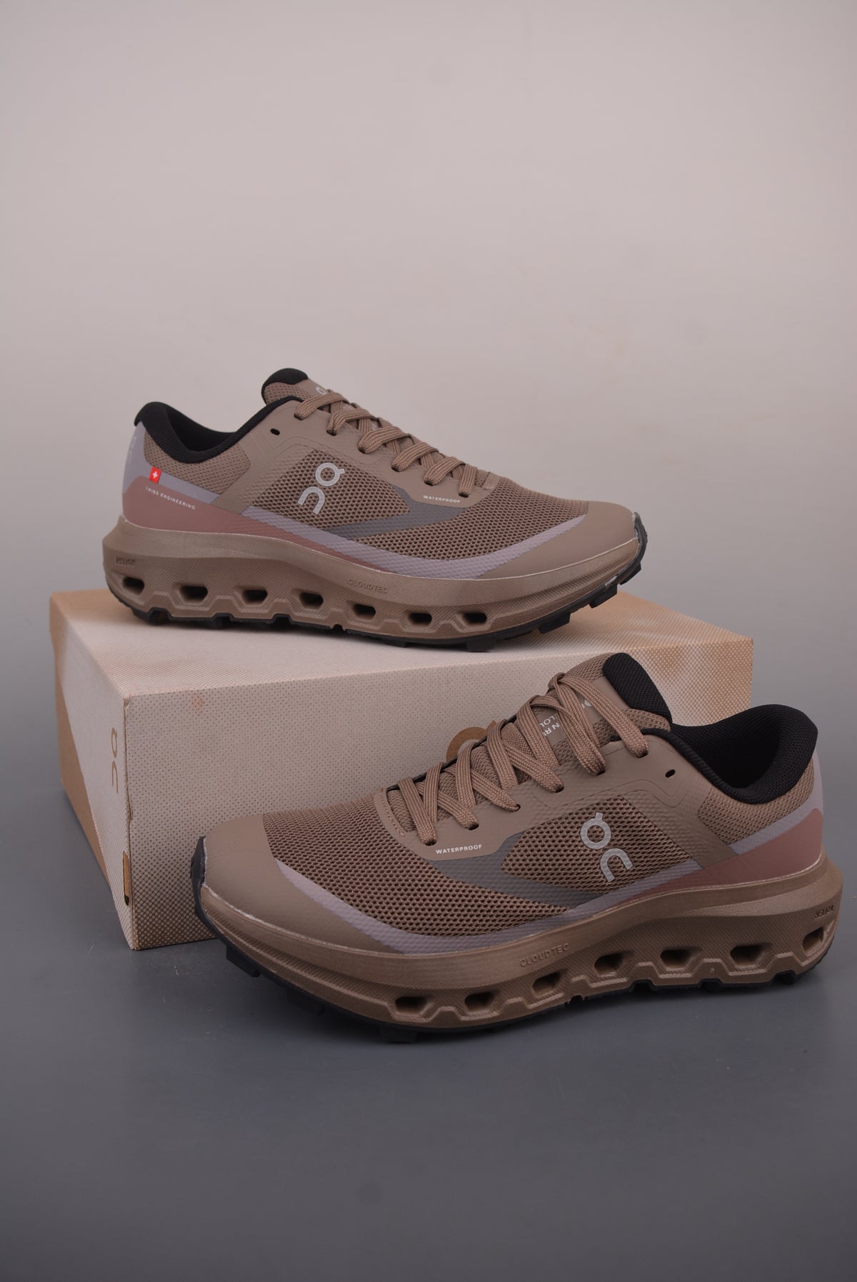 On Running Cloudvista 3 Waterproof "Portobello & Mulberry"