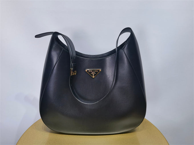 Prada 40cm cleo leather hobo bag