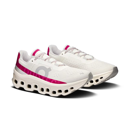 ON Women's Cloudmonster Ivory/Grenadine