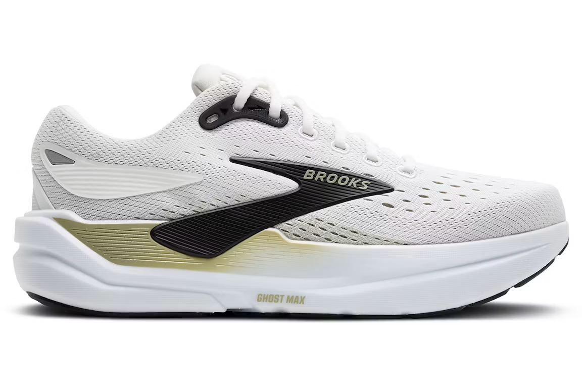 Brooks Ghost Max 3 Bright White Tea Black
