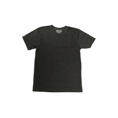 Organic Cotton & Recycled Polyester T-Shirts - Charcoal Heather Grey