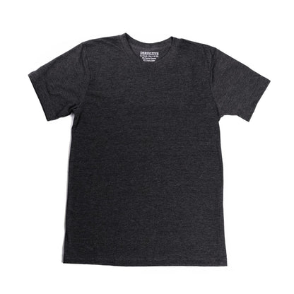 Organic Cotton & Recycled Polyester T-Shirts - Charcoal Heather Grey